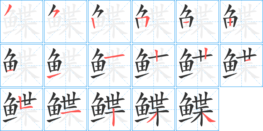 鰈