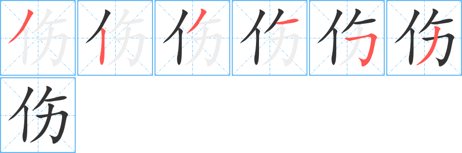 傷