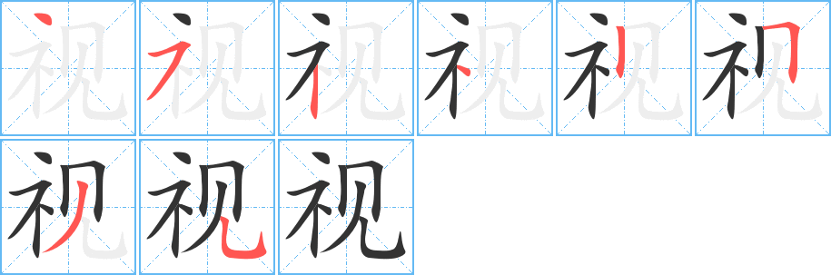 視