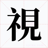 視