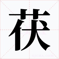 茯