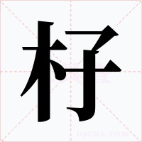 杍