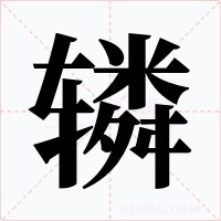 轔