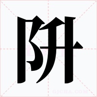 阩