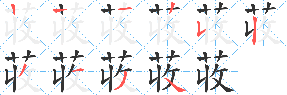 荍