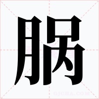 腡