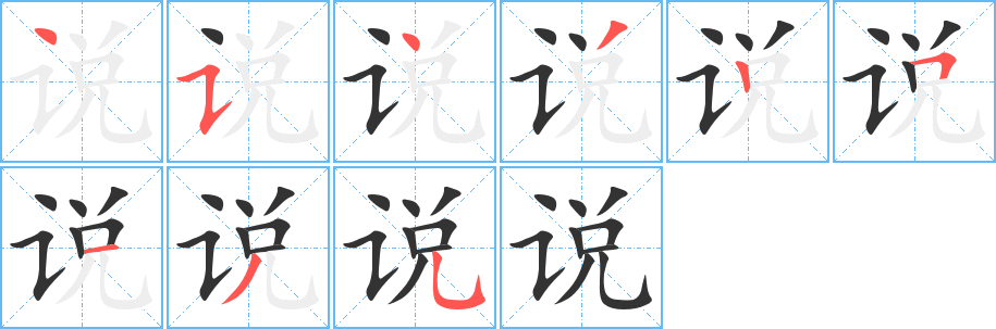 說
