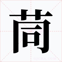 茼