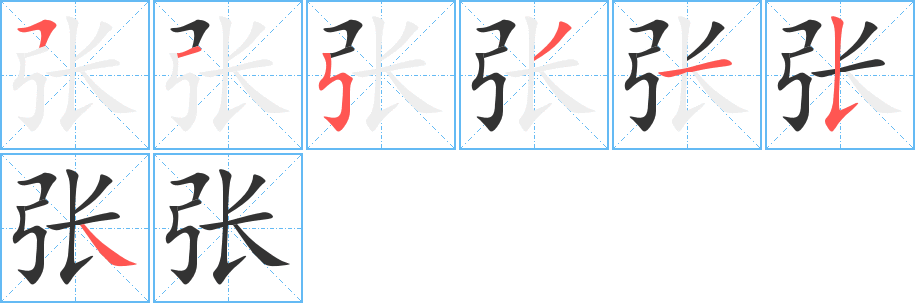 張