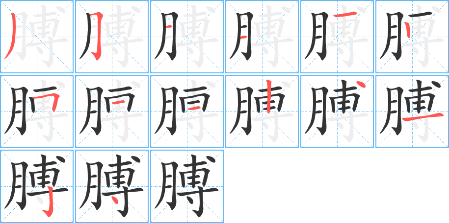 膊