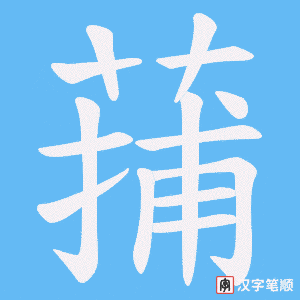 蒱